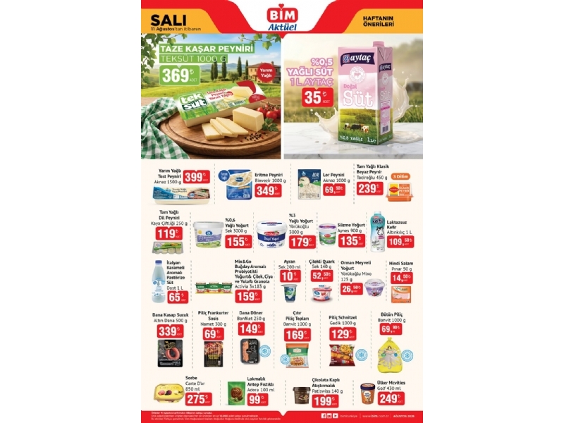 Bim 11 A�ustos Sal� Akt�el �r�nler - 3