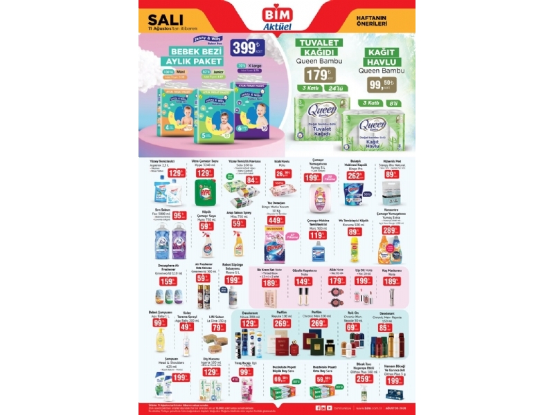 Bim 11 A�ustos Sal� Akt�el �r�nler - 1