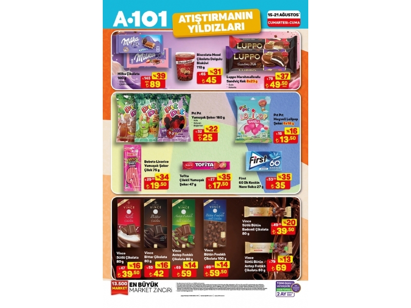 A101 15 - 21 A�ustos Haftan�n Y�ld�zlar� - 5