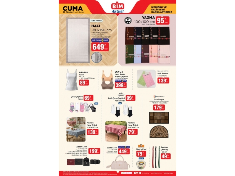 Bim 28 - 30 A�ustos Akt�el �r�nler - 1