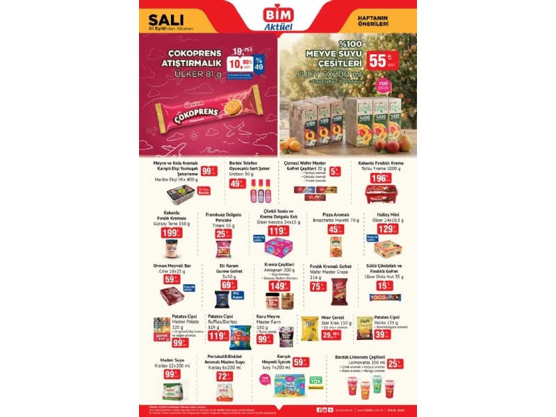 Bim 1 Eyl�l Sal� Akt�el �r�nler - 2
