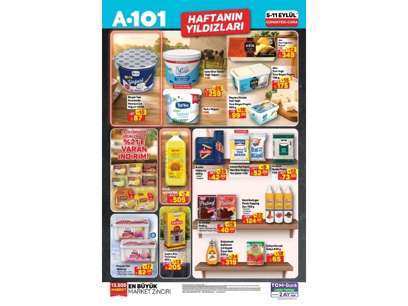 A101 5 - 11 Eyl�l Haftan�n Y�ld�zlar� - 1