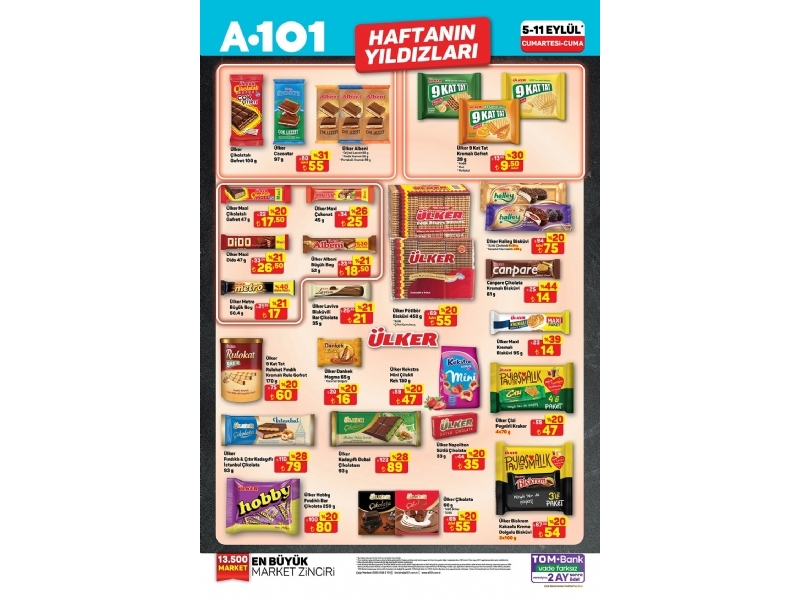 A101 5 - 11 Eyl�l Haftan�n Y�ld�zlar� - 3