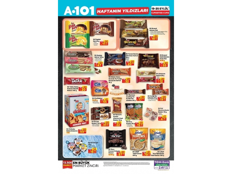 A101 19 - 25 Eyl�l Haftan�n Y�ld�zlar� - 2