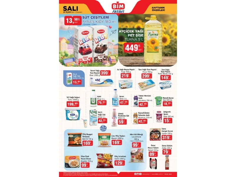 Bim 22 Eyl�l Sal� Akt�el �r�nler - 3