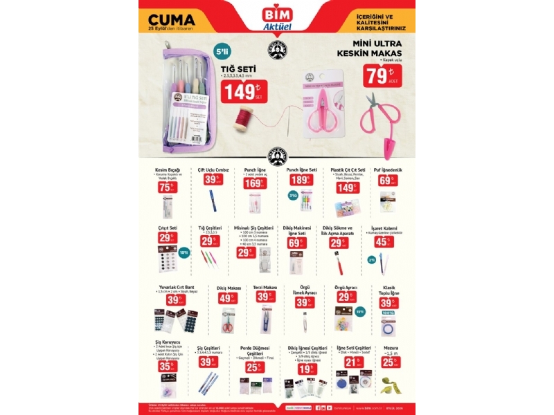 Bim 25 - 27 Eyl�l Akt�el �r�nler - 4