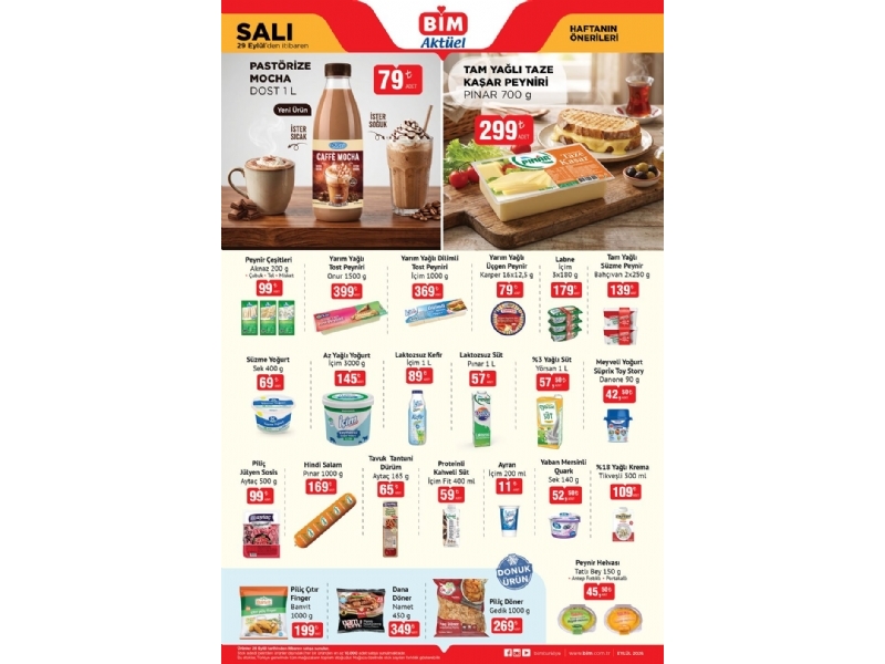 Bim 29 Eyl�l Sal� Akt�el �r�nler - 1