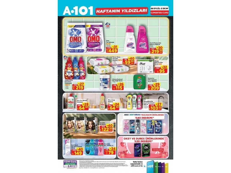 A101 26 Eyl�l - 2 Ekim Haftan�n Y�ld�zlar� - 3