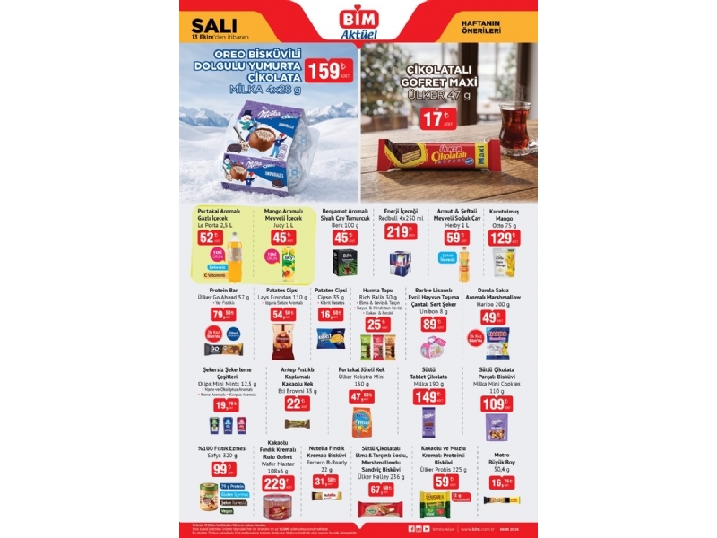 Bim 13 Ekim Sal� Akt�el �r�nler - 1