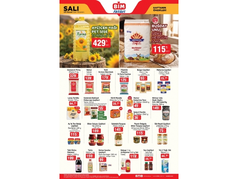Bim 3 Kas�m Sal� Akt�el �r�nler - 2