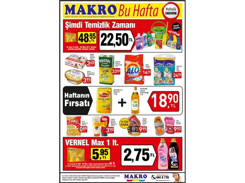 Makro Market 24 30 Eylul 2011 Haftanin Firsatlari Market Ve Gida