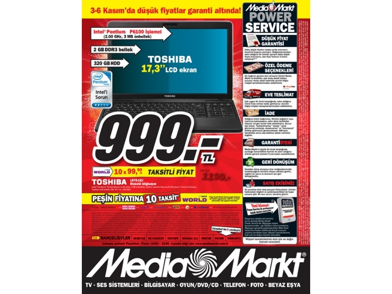 Media Markt 3 - 6 Kasm 2011 stanbul ndirimleri