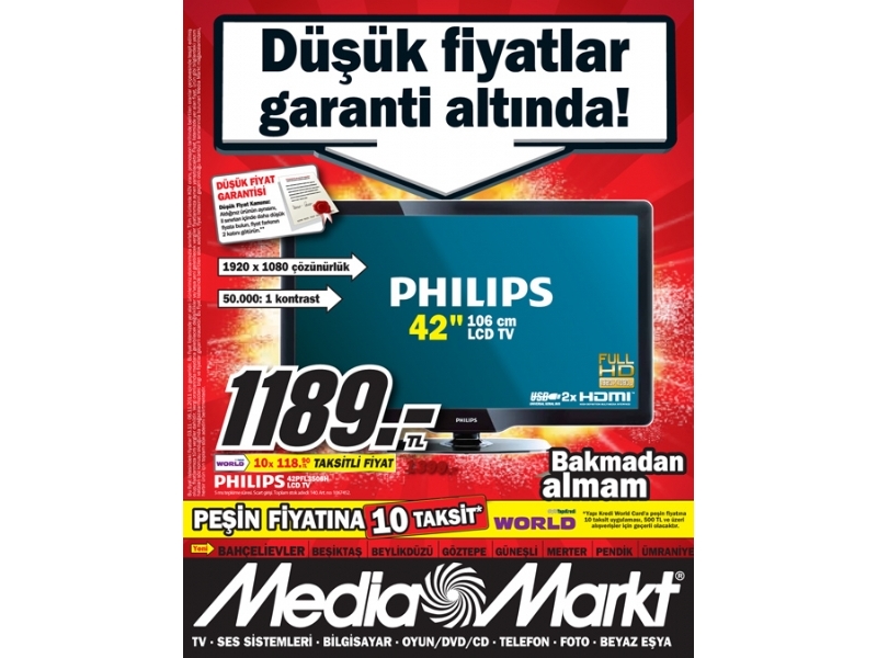 Media Markt 3 - 6 Kasm 2011 stanbul ndirimleri