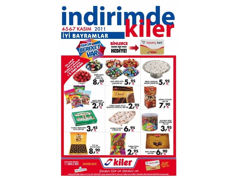 Kiler 4 - 7 Kasm 2011 HaftaSonu ndirimleri
