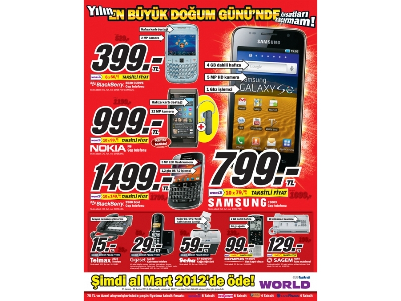 Media Markt 15 Aralk Beikta Fulya Doum Gn Kampanyas