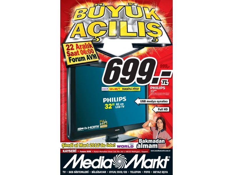 Media Markt Kayseri Forum AVM Byk Al Frsatlar!