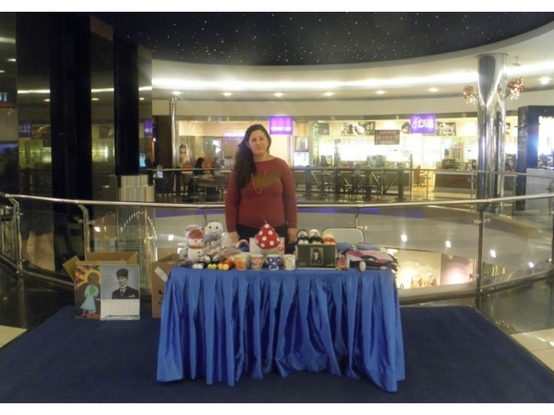 Antalya Migros AVM'de Lsev Yararna Stant Ald