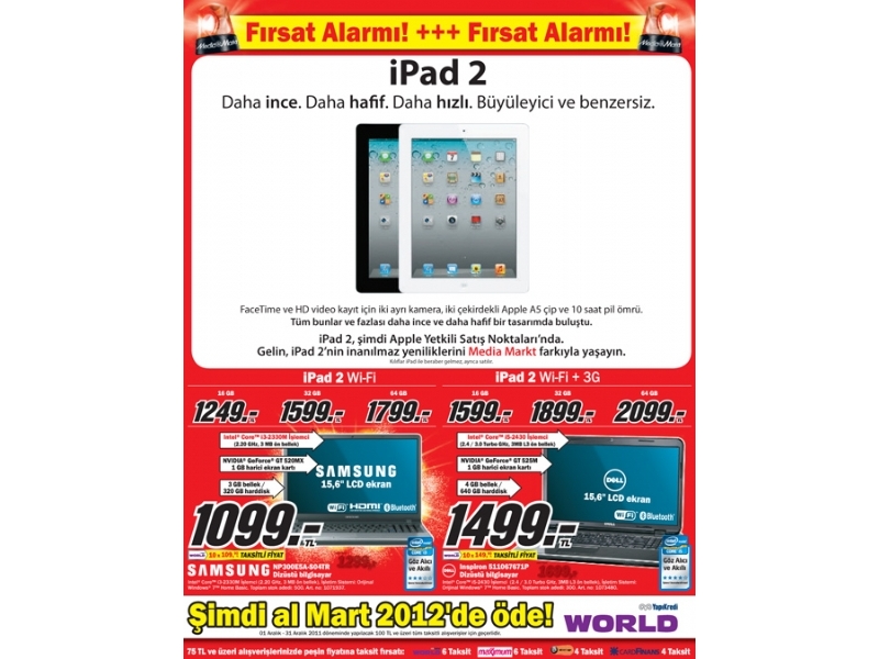 Media Markt  28 - 31 Aralk 2011 ndirimleri