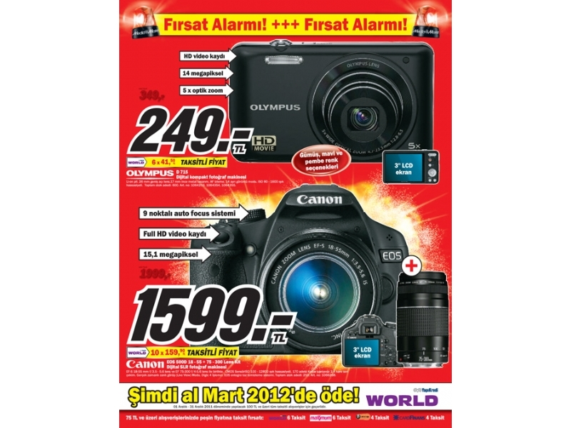Media Markt  28 - 31 Aralk 2011 ndirimleri
