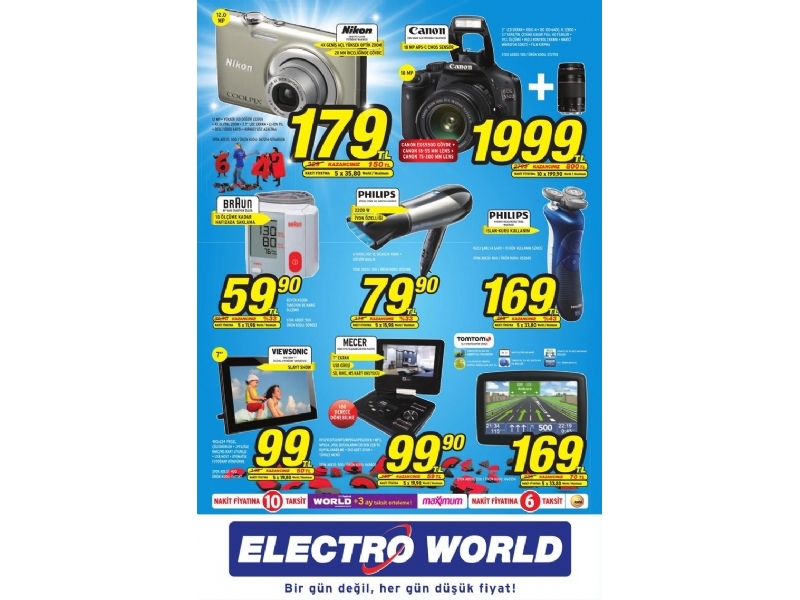 Electro World 28 Aralk 2011 Yzyln ndirimi Kampanyas
