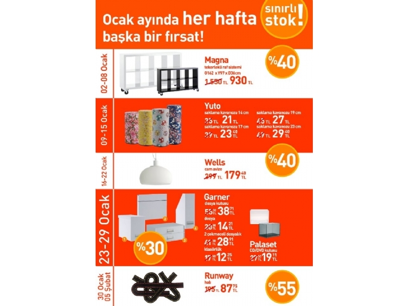 Habitat'ta Ocak Aynda Her Hafta Baka Bir Frsat!