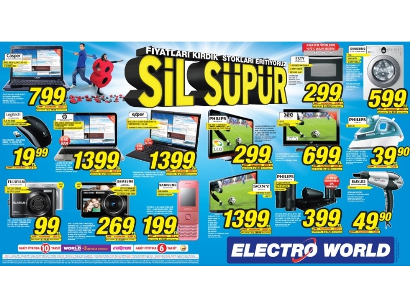 Electro World 6 - 8 Ocak 2012 ndirimleri