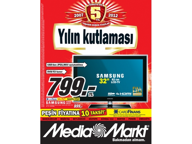 Media Markt 12 - 15 Ocak 2012 stanbul ndirimleri