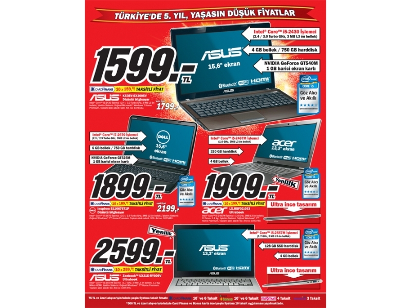 Media Markt  19 - 22 Ocak 2012 ndirimleri