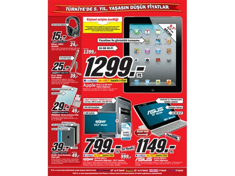 Media Markt  19 - 22 Ocak 2012 ndirimleri