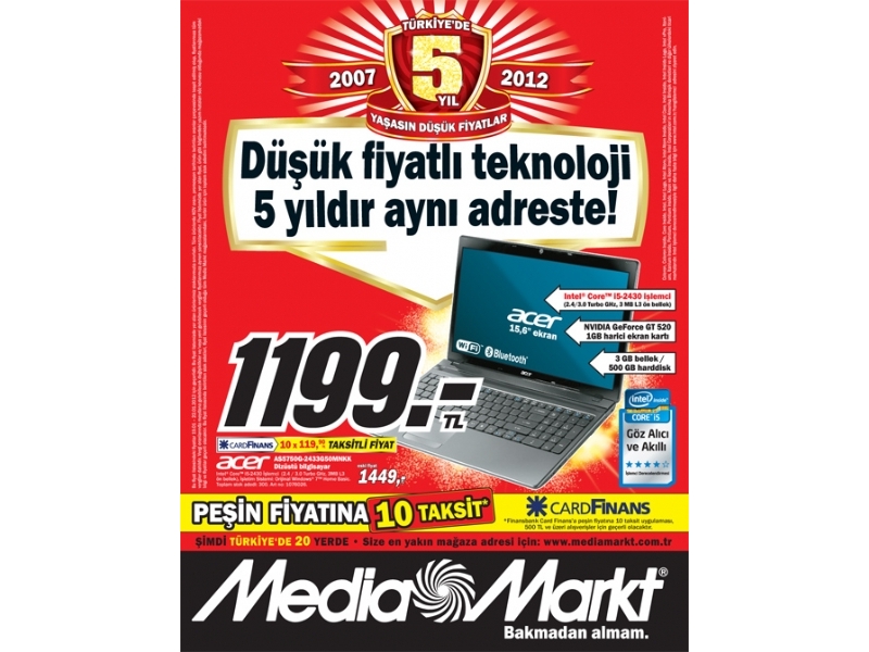 Media Markt  19 - 22 Ocak 2012 ndirimleri