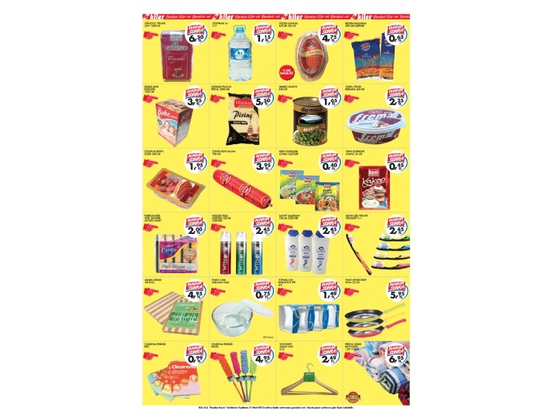 Kiler 20 - 23 Ocak 2012 HaftaSonu ndirimleri