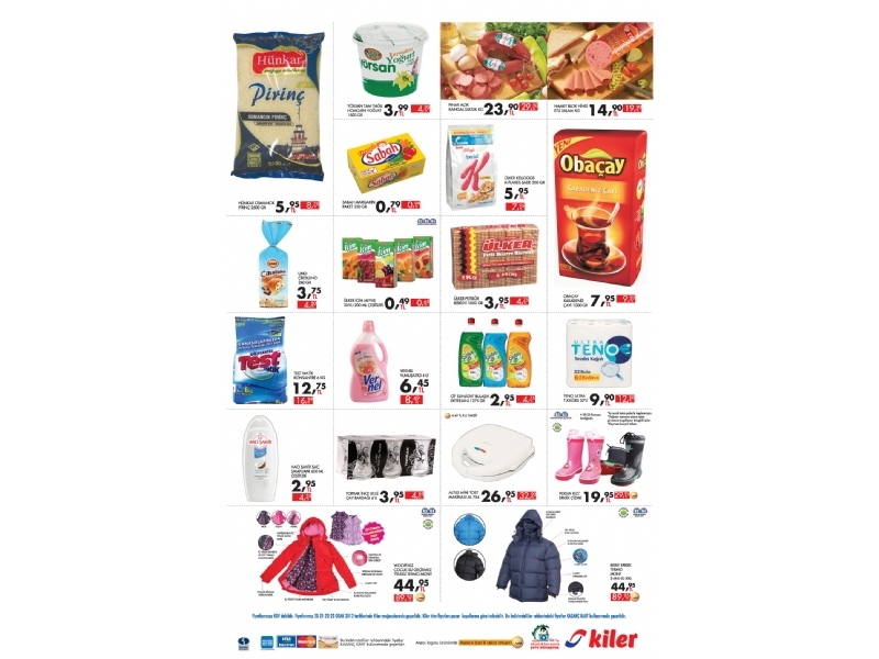 Kiler 20 - 23 Ocak 2012 HaftaSonu ndirimleri