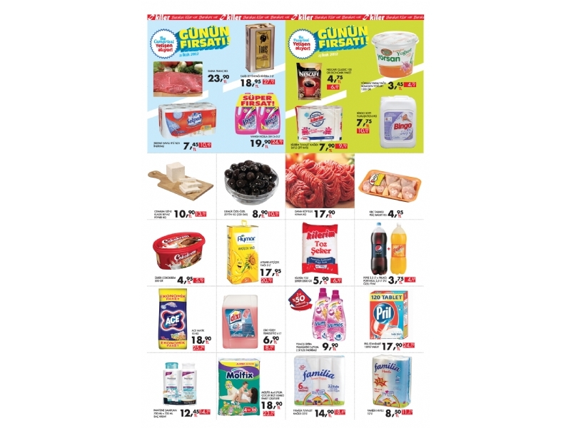 Kiler 20 - 23 Ocak 2012 HaftaSonu ndirimleri