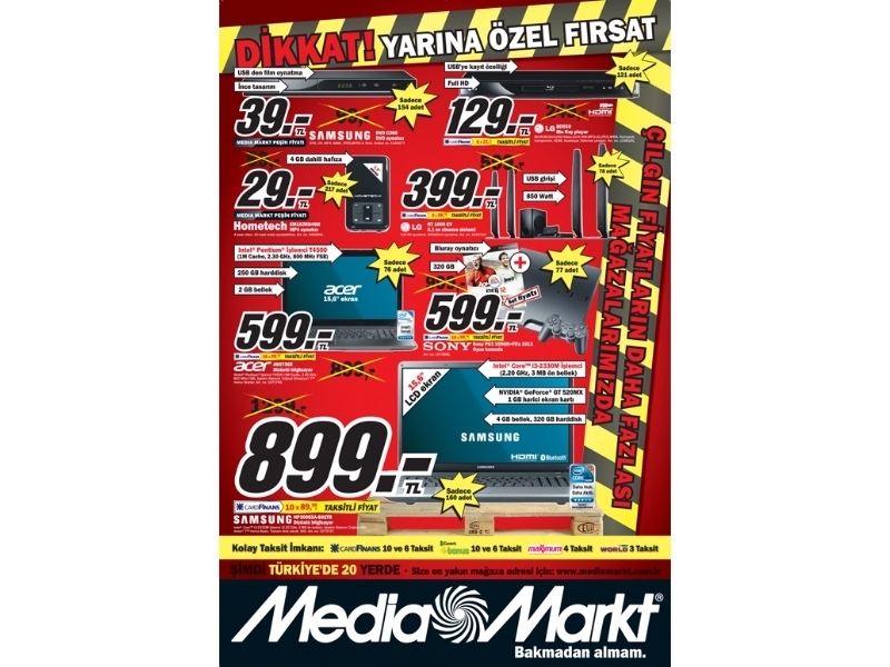 Media Markt 25 Ocak 2012 Depolar Boaltyoruz Kampanyas