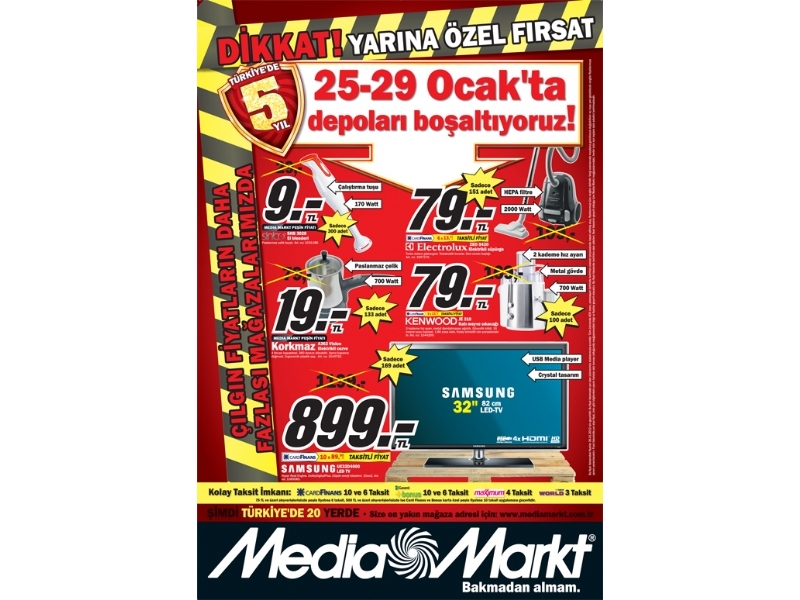 Media Markt 26 Ocak 2012 Depolar Boaltyoruz Kampanyas