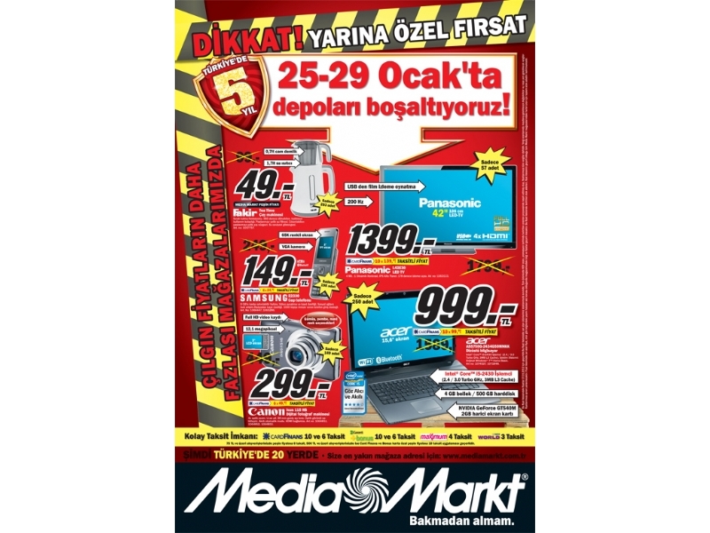 Media Markt 27 Ocak 2012 Depolar Boaltyoruz Kampanyas