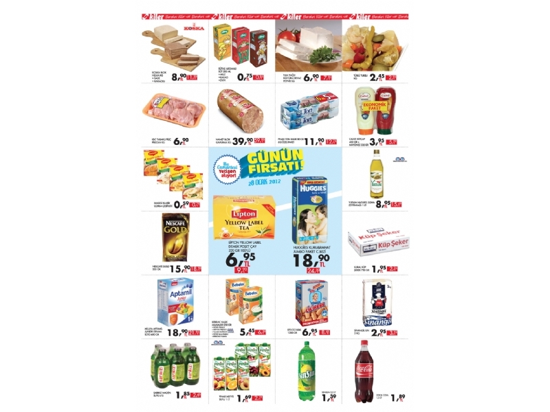 Kiler 27 - 30 Ocak 2012 HaftaSonu ndirimleri