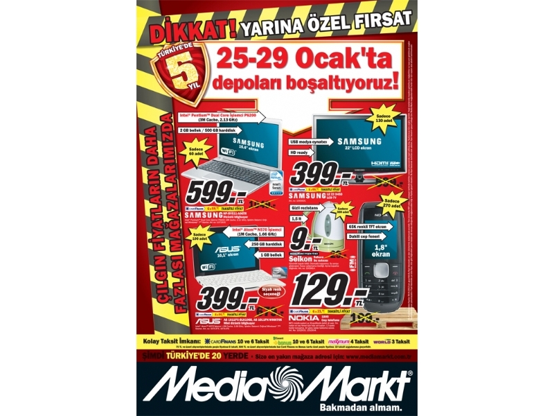 Media Markt 29 Ocak 2012 Depolar Boaltyoruz Kampanyas