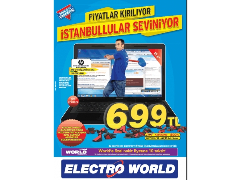 Electro World 2 - 5 ubat 2012 ndirimleri