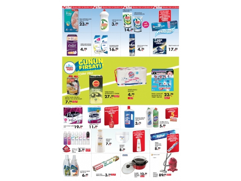 Kiler 3 - 6 ubat 2012 HaftaSonu ndirimleri