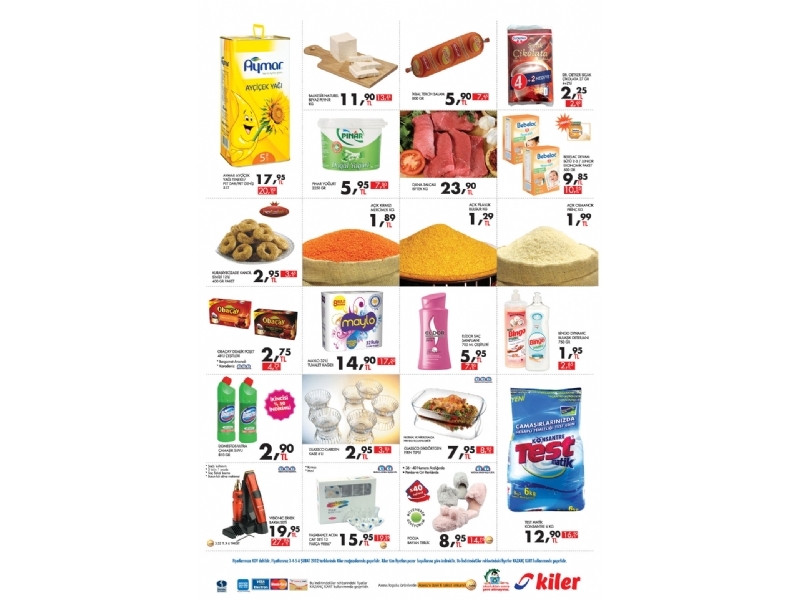 Kiler 3 - 6 ubat 2012 HaftaSonu ndirimleri