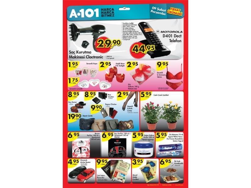 A101 9 ubat 2012 Frsat rnleri