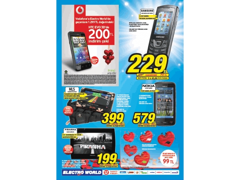 Electro World 9 - 12 ubat 2012 Sevgililer Gn ndirimleri