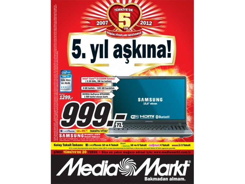 Media Markt  9 - 12 ubat 2012 ndirimleri