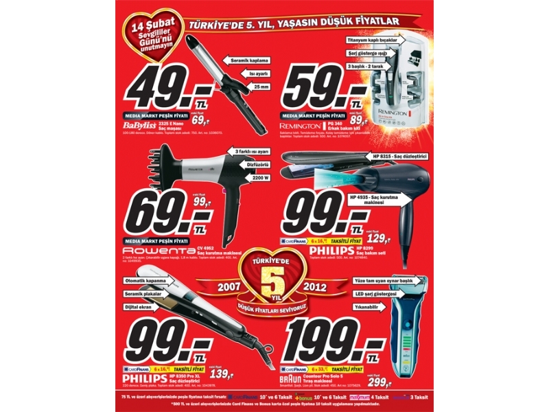 Media Markt  9 - 12 ubat 2012 ndirimleri
