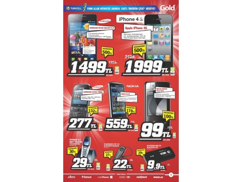 Gold 11 - 12 ubat lgn ndirim Kampanyas
