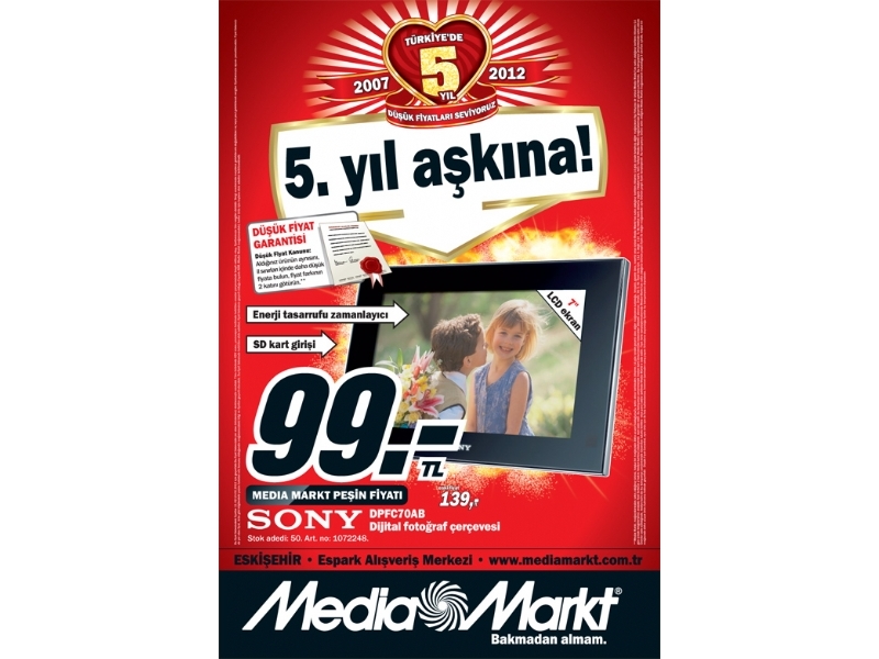 Media Markt 11 - 19 ubat 2012 Eskiehir ndirimleri