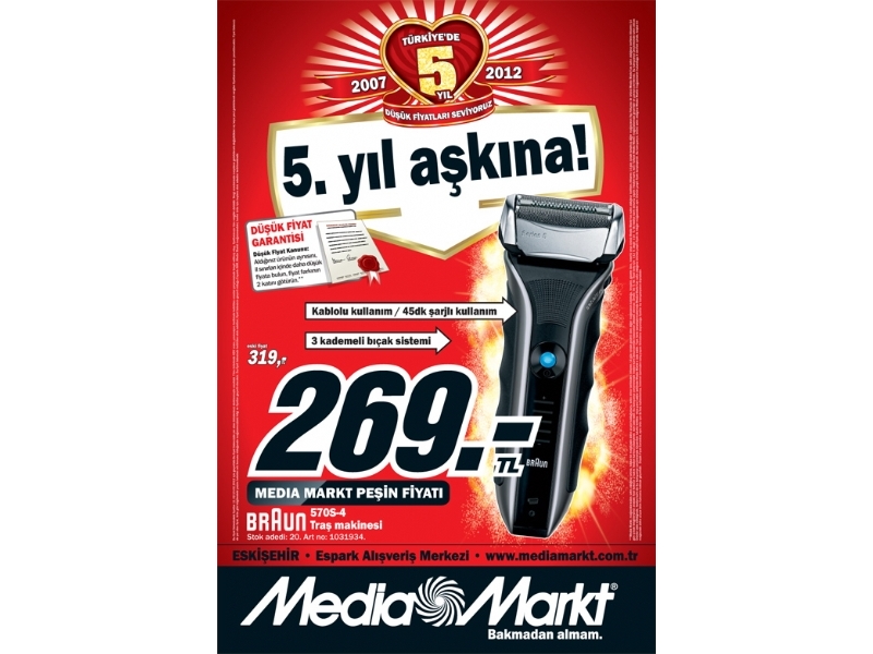 Media Markt 11 - 19 ubat 2012 Eskiehir ndirimleri