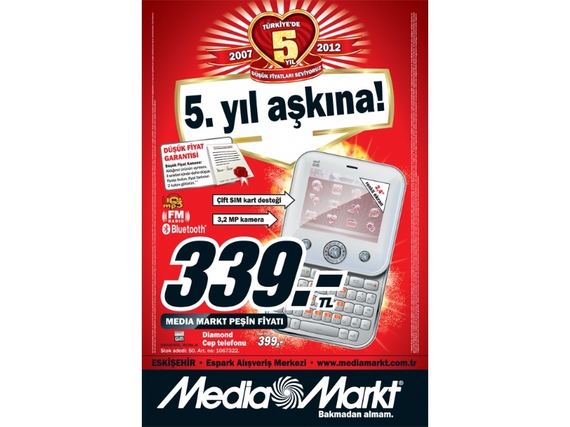 Media Markt 11 - 19 ubat 2012 Eskiehir ndirimleri