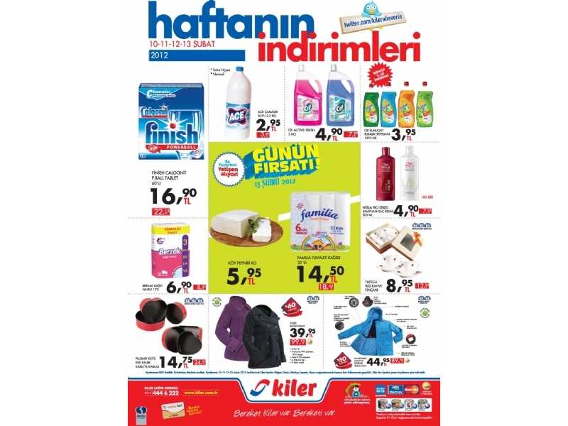 Kiler 10 - 13 ubat 2012 HaftaSonu ndirimleri